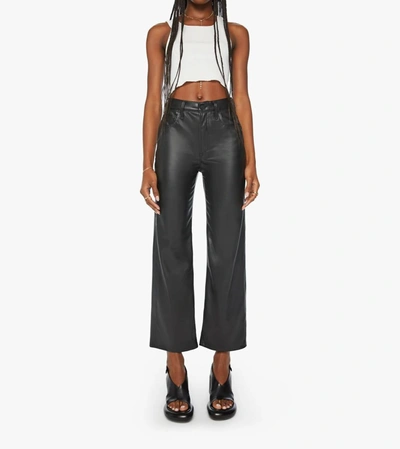 Mother The Rambler Zip Ankle Wax On, Wax Off Pants (also In 23,24,25,26,27,28,29,30,31,32,33,34) In Black
