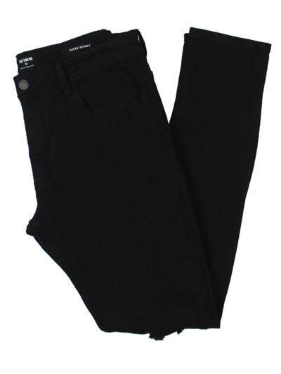 Shop Cotton On Mens Ripped Stretch Skinny Jeans In Multi