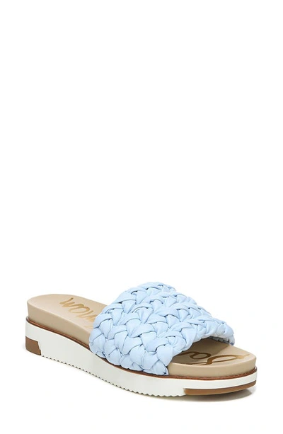 Shop Sam Edelman Ainslie Slide Sandal In Riviera Blue