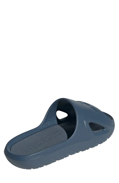 Shop Adidas Originals Adicane Slide Sandal In Ink/ Ink/ Preloved Ink