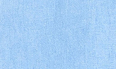 Shop Alexia Admor Amber Oversize Long Sleeve Linen Button-up Shirt In Light Blue