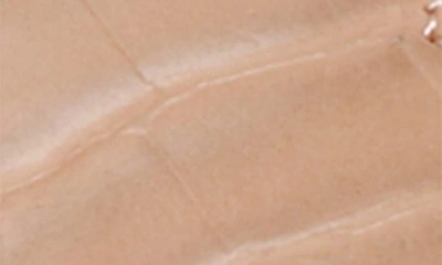Steven New York Hutchy Croc Embossed Sandal In Cafe Croco