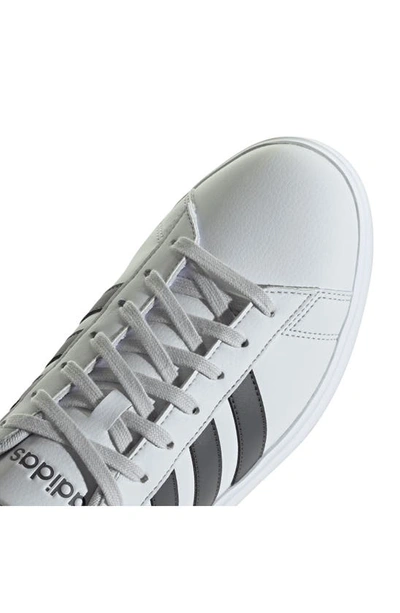 Shop Adidas Originals Grand Court 2.0 Sneaker In Grey/ Grey 6/ Ftwr White