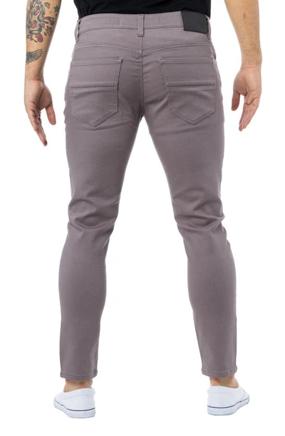 X-ray Classic Twill Skinny Jeans In Grey