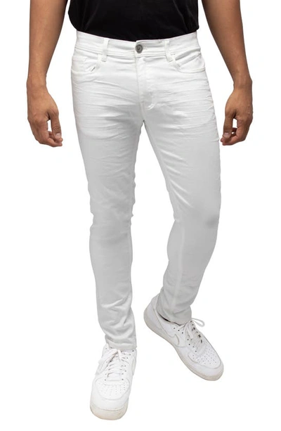 Shop X-ray Xray Classic Twill Skinny Jeans In White