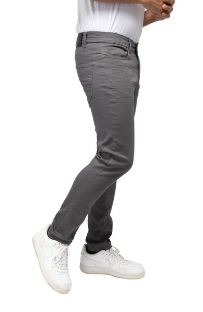 X-ray Classic Twill Skinny Jeans In Silver