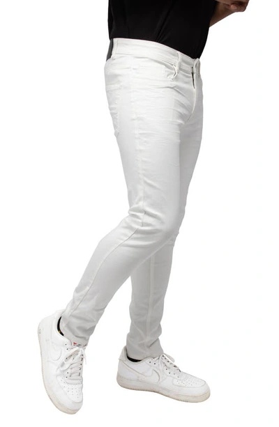 X-ray Classic Twill Skinny Jeans In White