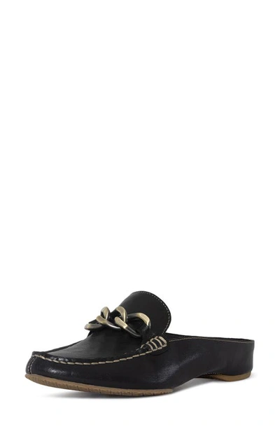 Donald Pliner Bless Leather Mule In Black-blk