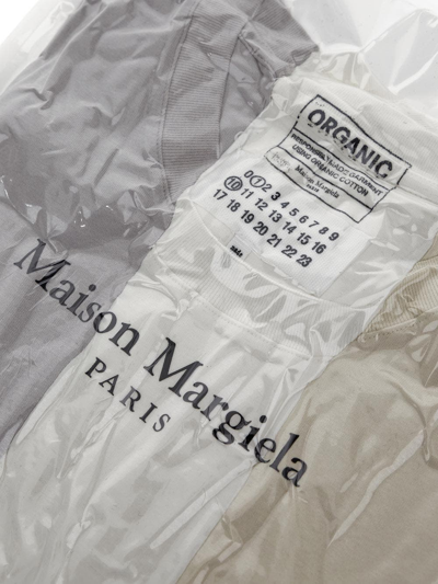Shop Maison Margiela 3-pack T-shirts In Multicolor