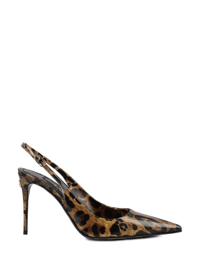Shop Dolce & Gabbana Low Shoes In Leopardo