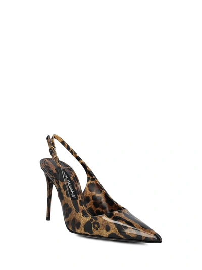 Shop Dolce & Gabbana Low Shoes In Leopardo