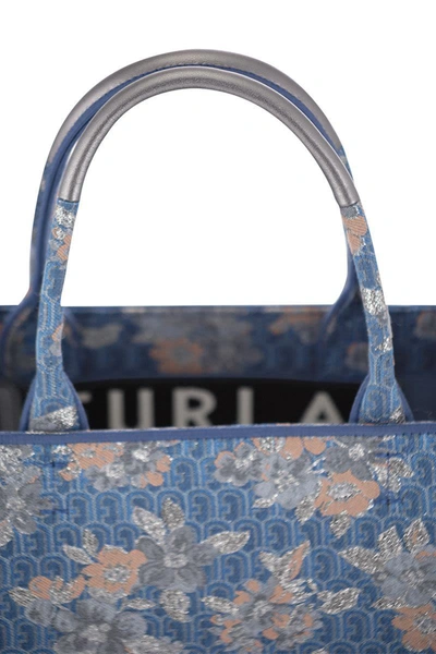 Shop Furla Opportunity - Tote Bag In Blue