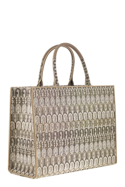 Shop Furla Opportunity - Tote Bag In Beige