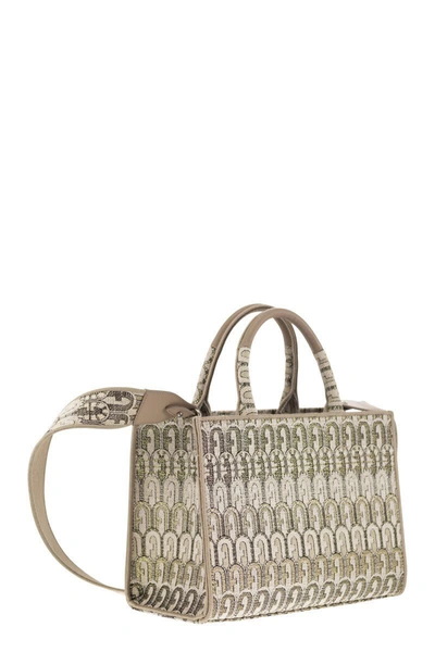 Shop Furla Opportunity - Tote Bag Small In Beige