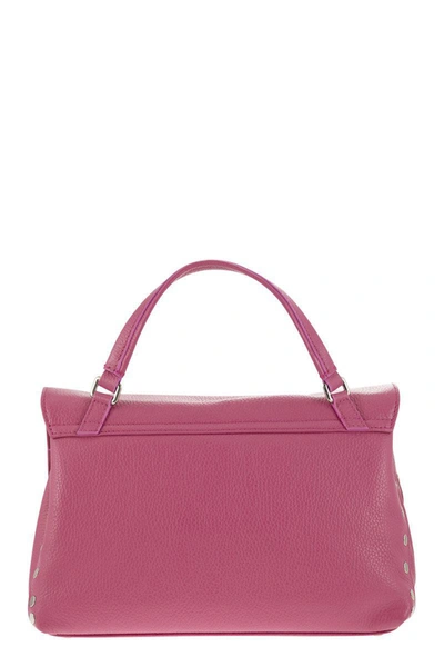 Zanellato Small Postina Studded Tote Bag In Pink