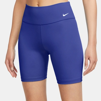 Shop Nike Womens  One Mr 7" Shorts 2.0 In Blue
