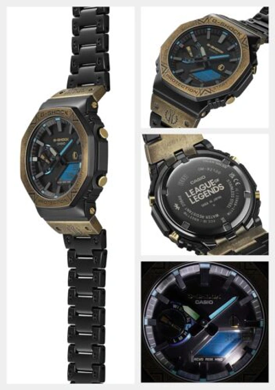 Pre-owned Casio G-shock Gm-b2100ll-1ajr Limited Box Series League Of Legends Watch Men