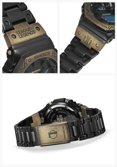 Pre-owned Casio G-shock Gm-b2100ll-1ajr Limited Box Series League Of Legends Watch Men