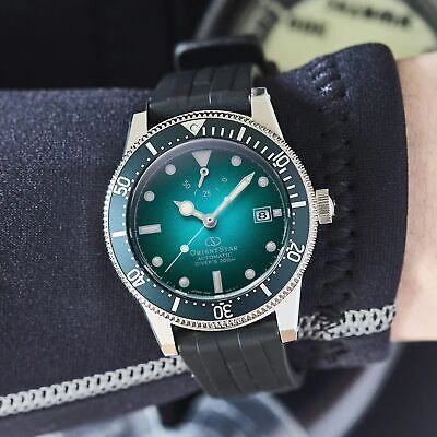 Pre-owned Orient Star Rk-au0602e Diver 1964 2nd Edition Mechanical Men's Watch Sus316l