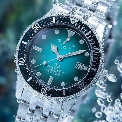 Pre-owned Orient Star Rk-au0602e Diver 1964 2nd Edition Mechanical Men's Watch Sus316l