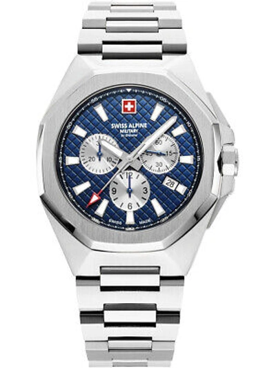 Pre-owned Swiss Military Swiss Alpine Military 7005.9135 Typhoon Mens Chronograph