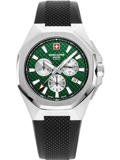 Pre-owned Swiss Military Swiss Alpine Military 7005.9834 Typhoon Mens Chronograph