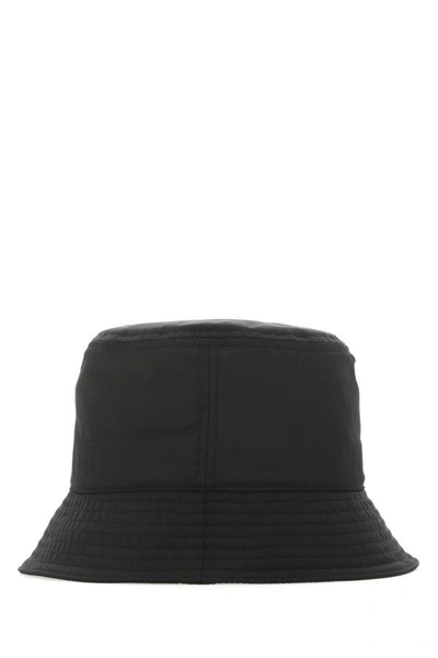 Shop Valentino Garavani Man Black Polyester Hat