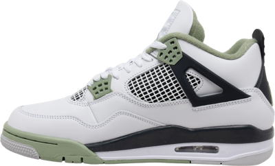 Pre-owned Jordan 4 Retro Mid Seafoam W - Aq9129-103 In White