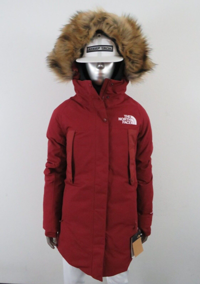 Pre-owned The North Face Womens  Outer Boroughs 550-down Warm Parka Jacket - Cordovan