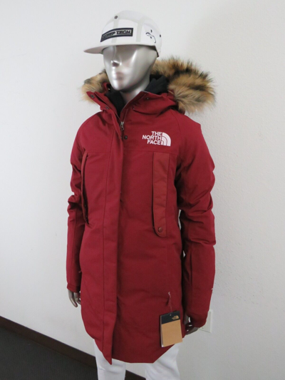 Pre-owned The North Face Womens  Outer Boroughs 550-down Warm Parka Jacket - Cordovan