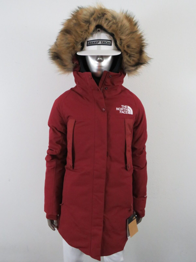 Pre-owned The North Face Womens  Outer Boroughs 550-down Warm Parka Jacket - Cordovan
