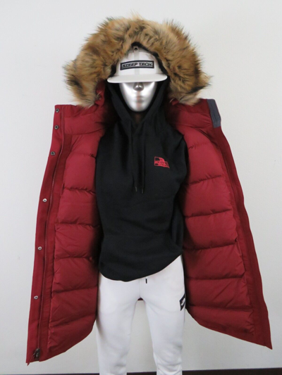 Pre-owned The North Face Womens  Outer Boroughs 550-down Warm Parka Jacket - Cordovan
