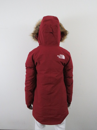 Pre-owned The North Face Womens  Outer Boroughs 550-down Warm Parka Jacket - Cordovan