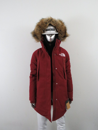Pre-owned The North Face Womens  Outer Boroughs 550-down Warm Parka Jacket - Cordovan