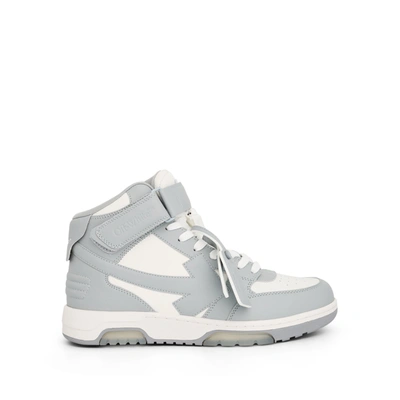 Shop Off-white Out Of Office Mid Top Leather Sneaker
