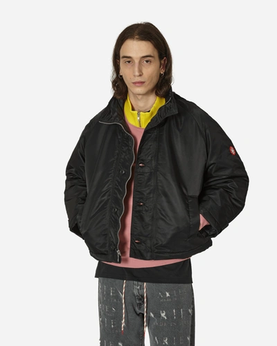Shop Cav Empt Nylon Twill Warm Jacket In Black