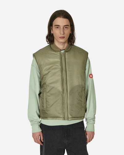 Shop Cav Empt Warm Puff Vest In Green