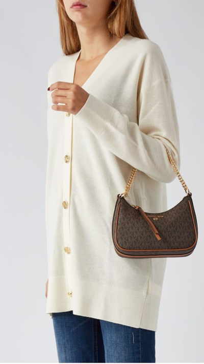 Shop Michael Michael Kors Handbags In Leather