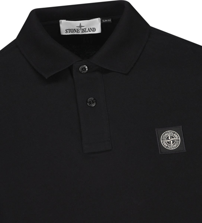 Shop Stone Island T-shirts And Polos In Black
