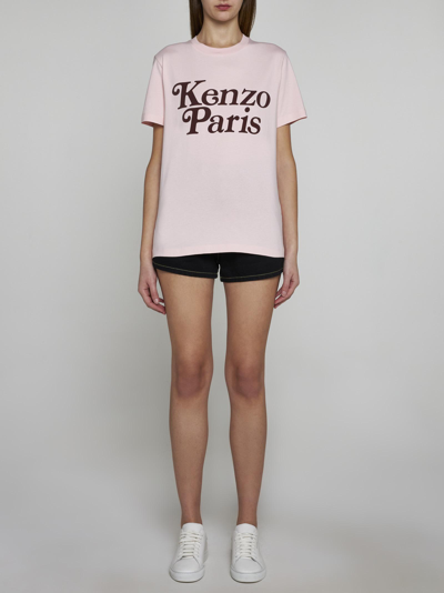 Shop Kenzo By Verdy Cotton T-shirt In Rosa