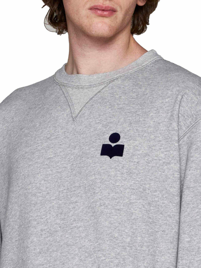 Shop Isabel Marant Long-sleeved Crewneck Sweatshirt