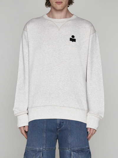 Shop Isabel Marant Mike Cotton-blend Sweatshirt