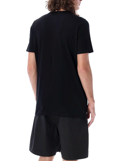Shop Rick Owens Jersey Crewneck T-shirt In Black