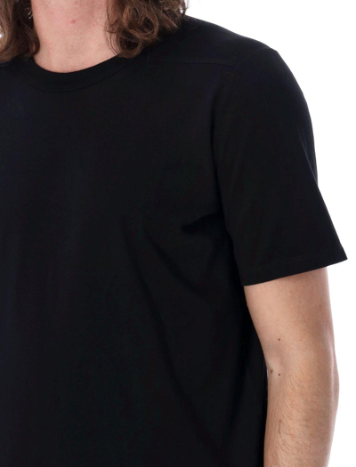 Shop Rick Owens Jersey Crewneck T-shirt In Black