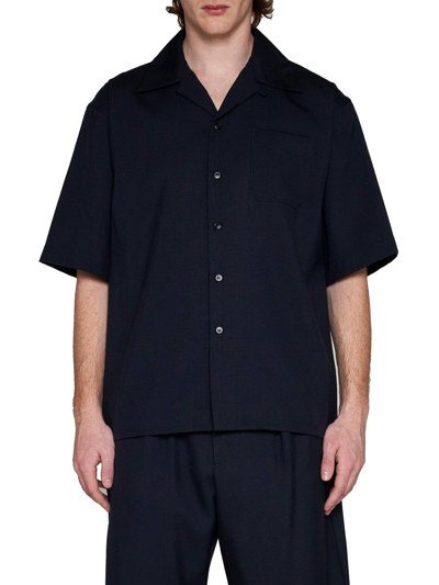 Shop Marni Patch Pocket Short-sleeved Shirt