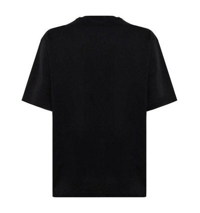 Shop Acne Studios Face Printed Crewneck T-shirt In Black