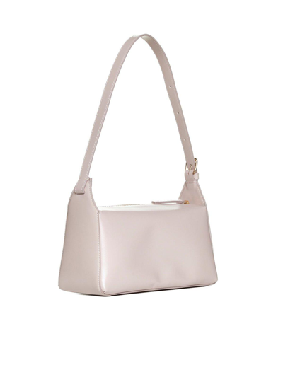 Shop Apc Virginie Zipped Shoulder Bag In Lal Moon Grey