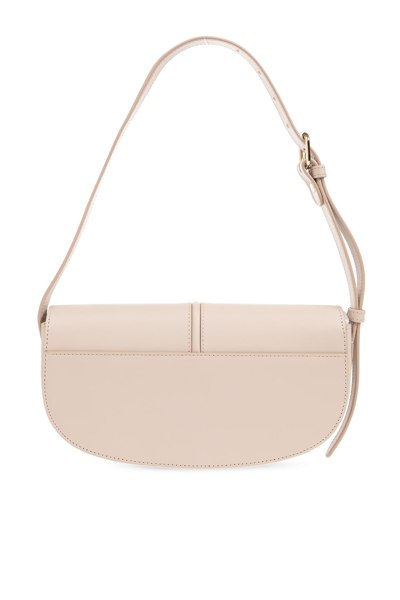 Shop Apc A.p.c. Betty Shoulder Bag In Lal Moon Grey