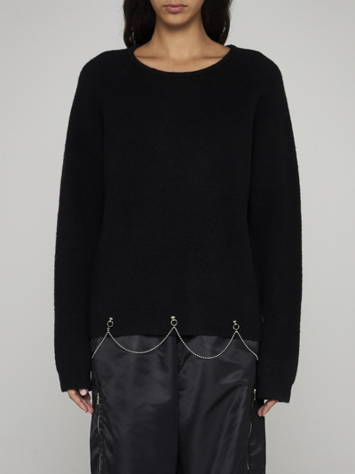 Random Identities Sweater In Black