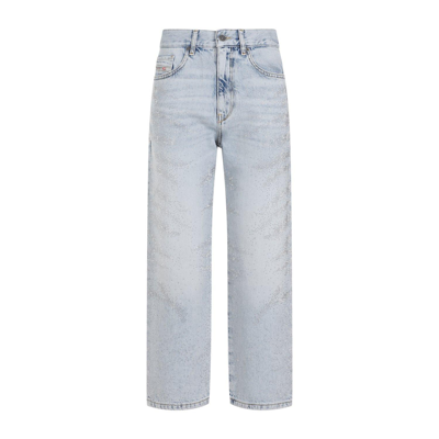Shop Diesel 2016 D-air Embellished Denim Jeans